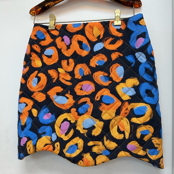 NWT Farm Rio Leopards Patch Mini Skirt - Picture 3 of 6